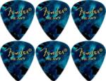 Fender 351 Shape Premium 6 Ocean Turquoise Pengető (198-2351-508-KUS-6PACK-SET)