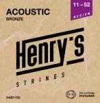 Henry's Bronze 11-52 Akusztikus gitárhúrok (HAB1152)