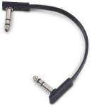 RockBoard Flat TRS 15 cm Pipa - Pipa Patch kábel (RBO CAB F TRS 15 BK)