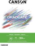 Canson Pad Graduate Drawing White Paper Vázlatfüzet A3 160 g White (C400110366)