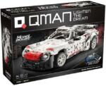 Qman 54008 - Speedy Shadow fehér sportautó - 100% technic-kompatibilis építőjáték (QH54008)