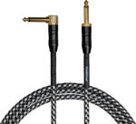 Cascha Professional Line Guitar Cable Tweed Black 3 m Egyenes - Pipa Hangszerkábel (CCP-G2ABK3)