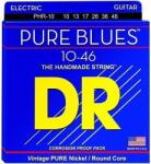 DR Strings PHR 10 Pure Blues Nickel Medium Electric Guitar Strings Elektromos gitárhúrok (PHR-10)