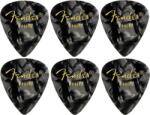 Fender 351 Shape Premium 6 Black Moto Pengető (098-2351-143-6PACK-SET)