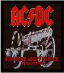 AC/DC For Those About To Rock Felvarrható tapasz (SP1507)