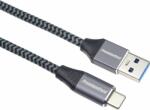 PremiumCord USB-C - USB-A 3.0 Braided 2 m USB kábel (KU31CS2)