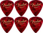 Fender 351 Shape Premium 6 Red Moto Pengető (098-2351-509-6PACK-SET)