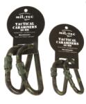 MIL-TEC TACTICAL karabiner 8 cm woodland 2 db 15922080 (15922080)