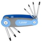 Unior 220/7TXNFH (TX9-40 /8), Torx (TX) hajlítottkulcs-készlet, kihajtható (617150)