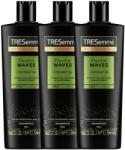 TRESemmé Flawless Waves Sampon hullámos és göndör hajra 3x400ml