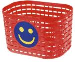  Kosár gyermek műanyag smiley piros
