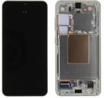 Samsung GH82-33287F Gyári Samsung Galaxy S24 OLED kijelző érintővel Zöld (Jade Green) kerettel, előlap, EU verzió (GH82-33287F)