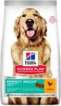 Hill's Hill' s Science Plan Canine Adult Perfect Weight Large Chicken 12 kg + 4 kutyakonzervek GRÁTISZ