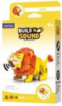 mierEdu Puzzle 3D cu sunete - Leu, Build n Sound (PP1112)