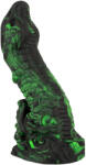 Beasty Cocks - dildo penis șopârlă - silicon verde-negru (50041870000) Dildo