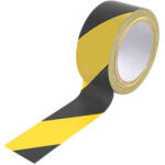 Dalpo Euro Tape padlójelölő ragasztószalag sárga-fekete 48 mm × 33 m - veszélyjelölő szalag (kord33s)