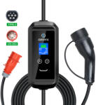 Omnyx Utazási töltőállomás elektromos járművekhez - 11kW, 2. típus, Bluetooth, WiFi, 5m, mobilalkalmazás