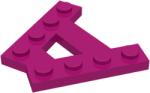 LEGO® alaplap, módosított, "A" forma, 2 - 1 x 4 (6097522)
