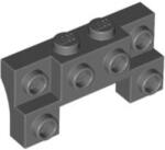 LEGO® kocka, módosított 2 x 4 - 1 x 4 2 süllyesztett szegecsekkel és vastag oldalsó ívekkel (4264898)