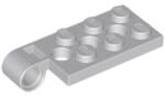 LEGO® zsanér alaplap, 2 x 4, 3 lyukkal, alsó oldalán csatlakozóval (4646513)