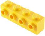 LEGO® kocka, módosított, 1 x 4, 4 csatlakozóval az oldalán (4164073)