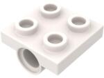 LEGO® alaplap módosított, 2 x 2, alul csatlakozó lyukkal (6061024)