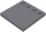 LEGO® csempe, módosított 4 x 4, egyik szélén 4 csatlakozóval (4210849)