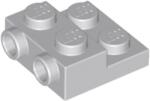 LEGO® alaplap, 2 x 2 x 2/3, csatlakozóval az oldalán is (4654577)