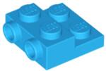 LEGO® alaplap, 2 x 2 x 2/3, csatlakozóval az oldalán is (6218014)