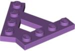 LEGO® alaplap, módosított, "A" forma, 2 - 1 x 4 (6074919)