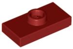 LEGO® alaplap, módosított 1 x 2, csatlakozóval a tetején, típus 1 (jumper) (6092597)