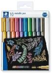 STAEDTLER Dekormarker készlet, 1-2 mm, kúpos, STAEDTLER "8323", 10 különböző szín (TS8323TB10) - tintasziget