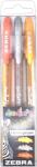 Zebra Doodlerz Glitter 3pcs set zselés toll (80775) - tintasziget