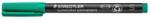 STAEDTLER Alkoholos marker, OHP, 0, 4 mm, STAEDTLER "Lumocolor® 313 S", zöld (TS3135) - tintasziget