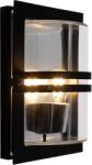 Norlys Basel fekete-opál LED kültéri fali lámpa (NO-672BL) LED 1 izzós IP54 (672BL)