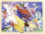 Viga Toys Puzzle din lemn Viga - Basm, 24 piese (44647) Puzzle
