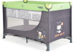 Moni Tommy összecsukható utazóágy 2 szintes, kibújós zöld