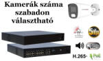 Monitorrs Security - AI Hybrid Light IP kamerarendszer 9-16 kamerával 5 Mpix WT - 6143k9-16