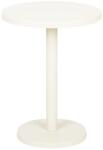 noo. ma Fehér fém tárolóasztal Odo 44 cm (NOO-FUR2323)