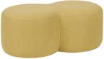 noo. ma Sárga kárpitozott Umbo puff 88 x 55 cm (NOO-FUR4013)
