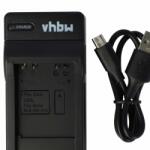 VHBW Akkumulátortöltő Canon NB-6L / Samsung SLB-10A / JVC BN-VH105, MicroUSB (800109701)