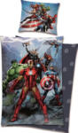 Carbotex Bosszúállók ágyneműhuzat garnitúra 140x200 cm, 65x65 cm (AV219014-1)