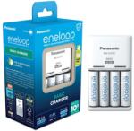 Panasonic Panasonic BQ-CC51E NiMH akkumulátortöltő és 4 db Eneloop AA (8014670)
