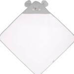  Kikkaboo fürdőlepedő kapucnis 90x90cm egeres szürke (31104010035-59747337)