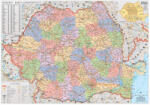  Hartă de perete România administrativă - ediția 2011
