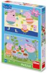 Dino - Puzzle Peppa Pig: Na dovolenke - 40 - 99 piese Puzzle