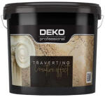 DEKO МАЗИЛКА ИНТЕРИОРНА deko travertino 8кг ПАСТООБРАЗНА (2002038)