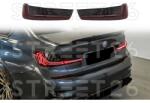 TUNING-TEC Stopuri LED compatibil cu BMW Seria 3 G20 Sedan (2019-2022) Rosu Fumuriu M4 CSL Laser Design (7025)