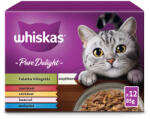 Whiskas Pure Delight macska tasak MP hal&hús 12x85g