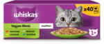 Whiskas macska tasak MP halas&húsos válogatás 40x85g
